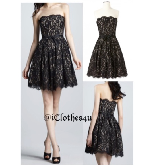 Robert Rodriguez Dresses & Skirts - Chantilly Lace Black Party - Robert Rodriguez